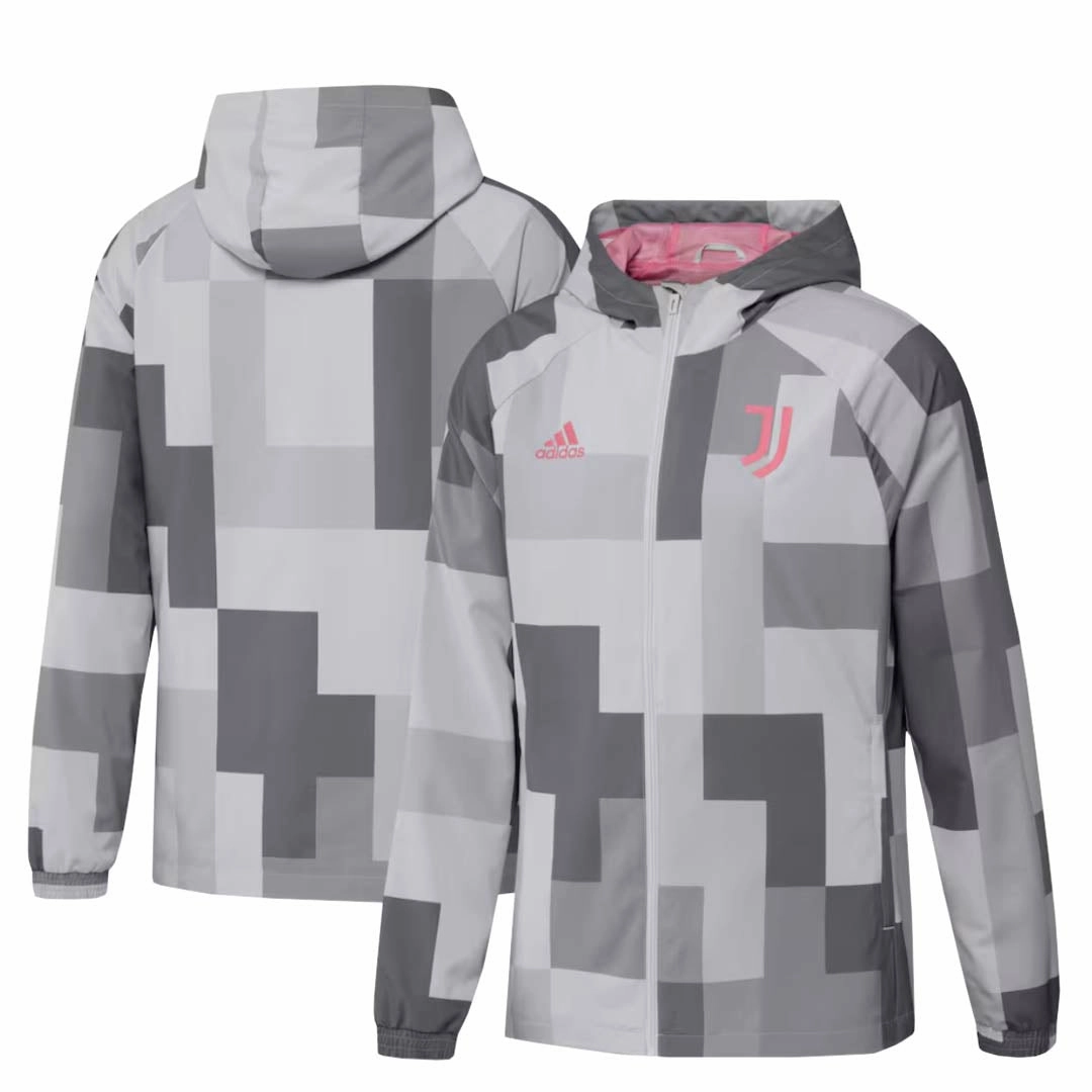 City Active adidas - Men's Juventus Graphic Windbreaker Jacket (HS9800)