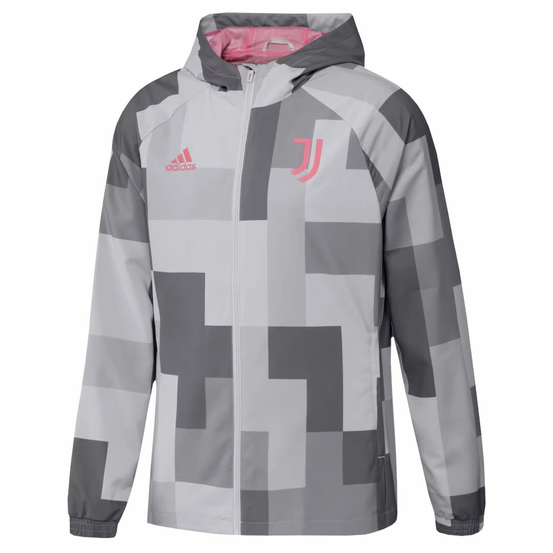 adidas - Men's Juventus Graphic Windbreaker Jacket (HS9800) Fitness Mode