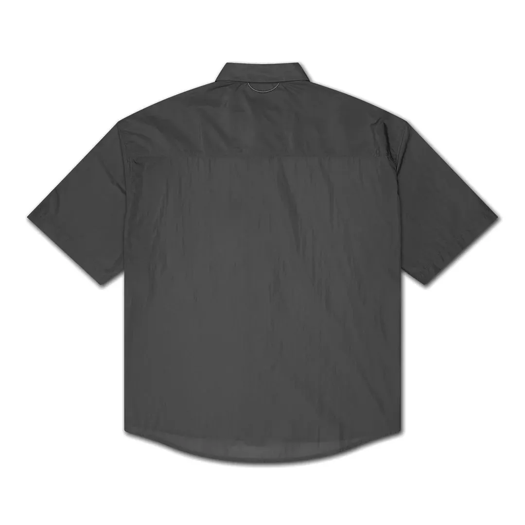 Metalwood "Balloon Shirt" M - Black Casual Polo Vintage Soul