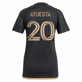 anti static coating Style Driven adidas Womens LAFC Eduard Atuesta Home Jersey 24/25 (Black/Gold)