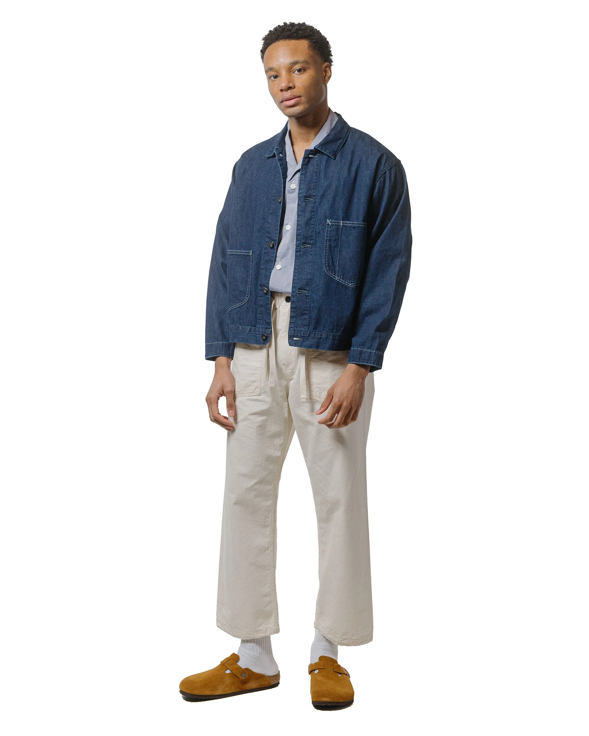Active Wear Ethical production Post O'Alls Town & Country 2 Feather Chambray Blue