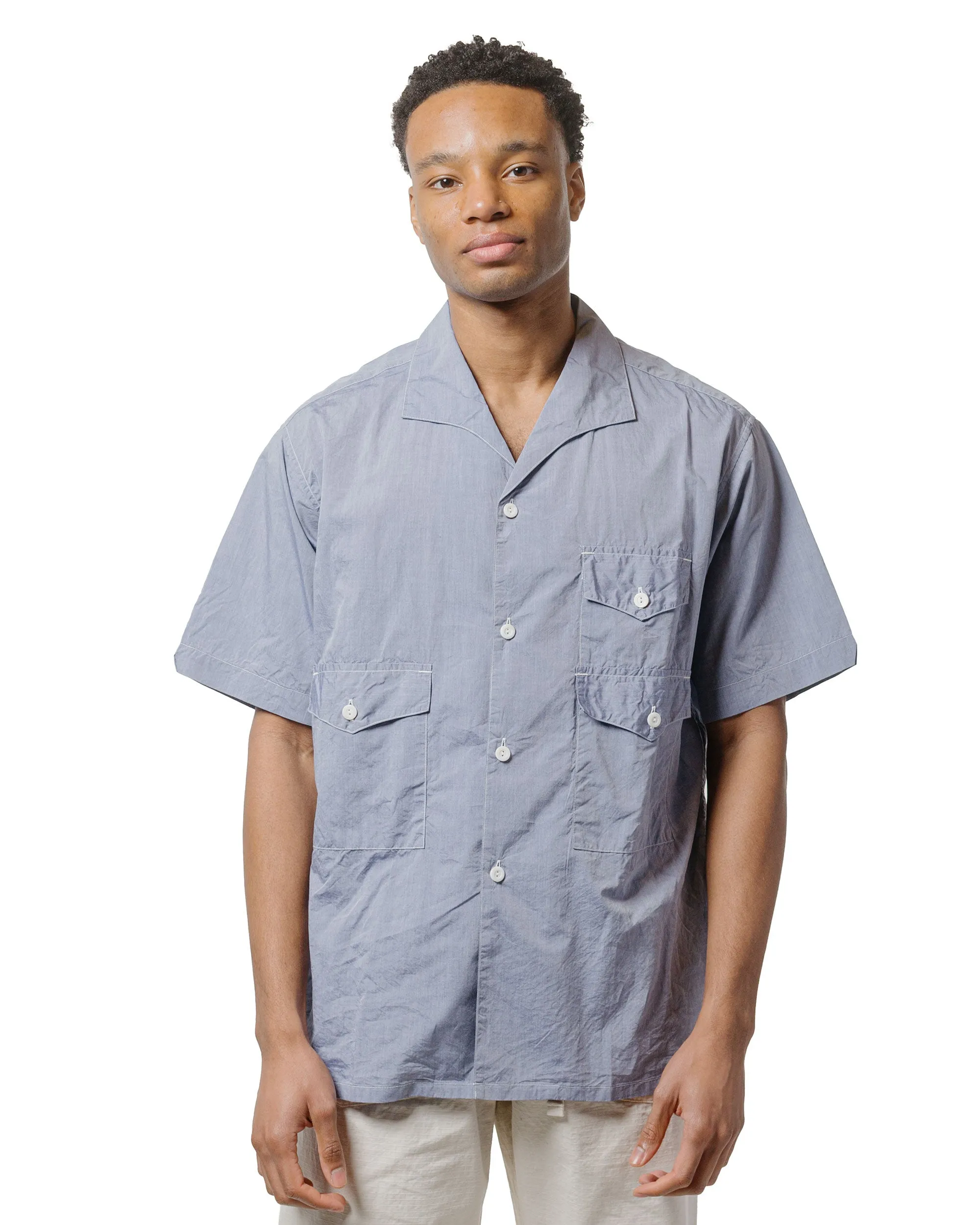 Post O'Alls Town & Country 2 Feather Chambray Blue Festive Look
