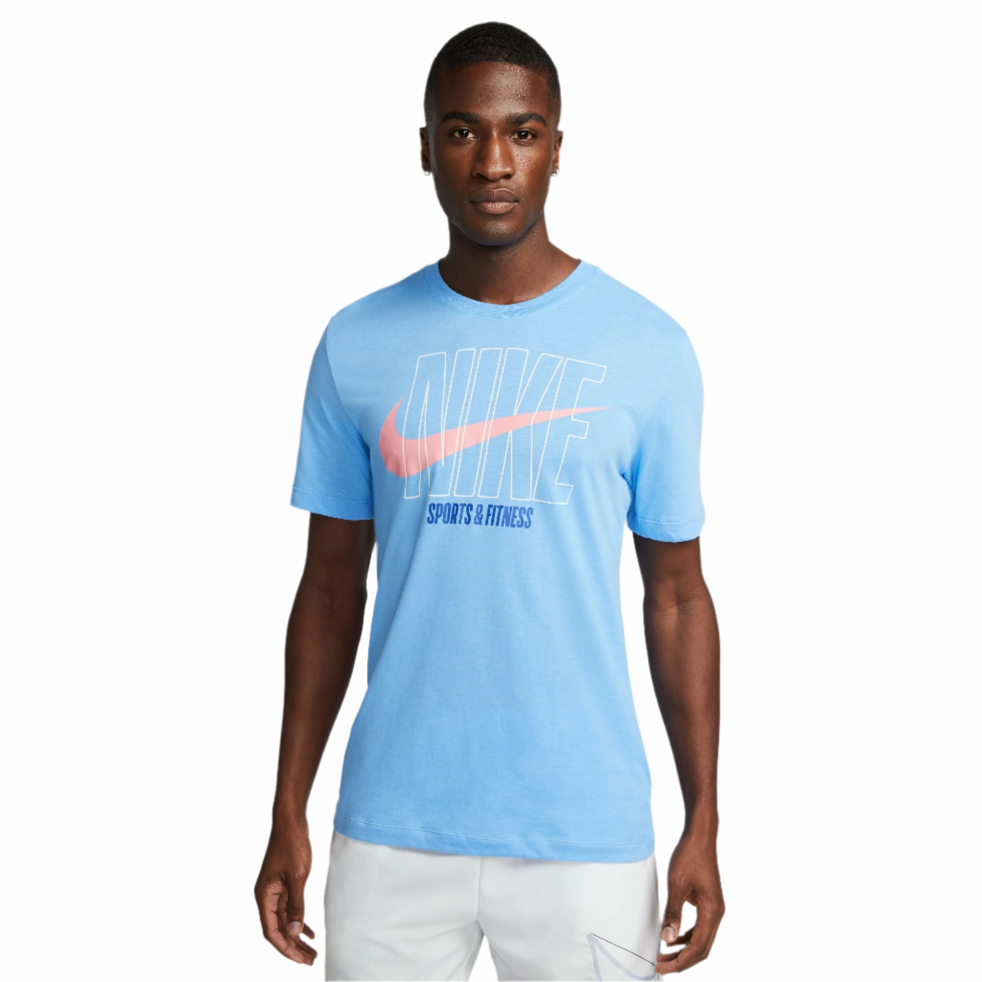 Dri-FIT Fitness T-Shirt Minimal Comfort Wear Garment Dyed Technique