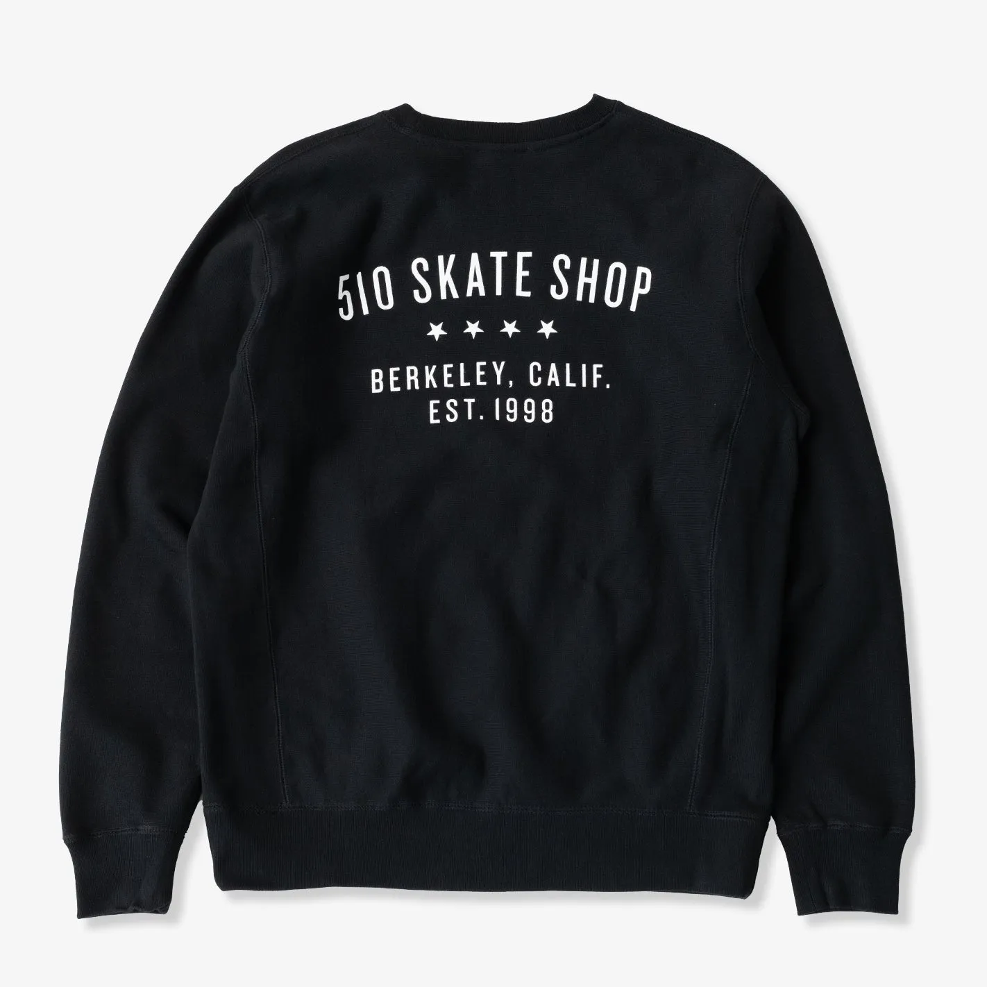 Vintage Label Heavy Crewneck (Black) product return policy