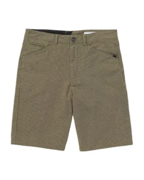 Volcom Freestone Shorts - Dark Khaki MoistureWickingTechnology Professional Look