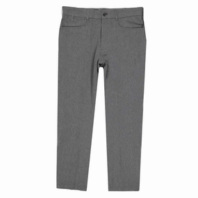 Garment Dyed Finish Slub Textured Surface Walter Hagen - Men's Plain Dobby 5 Pocket Pant (MGA35125 004)