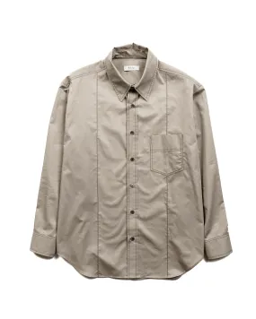 Weekend Outfit Wanze Classic Button Up Shirt Cotton Sand