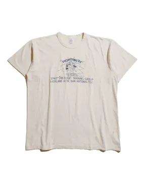 Warehouse Lot. 4064 Fighting '44 Cream Water Based Ink Recommended