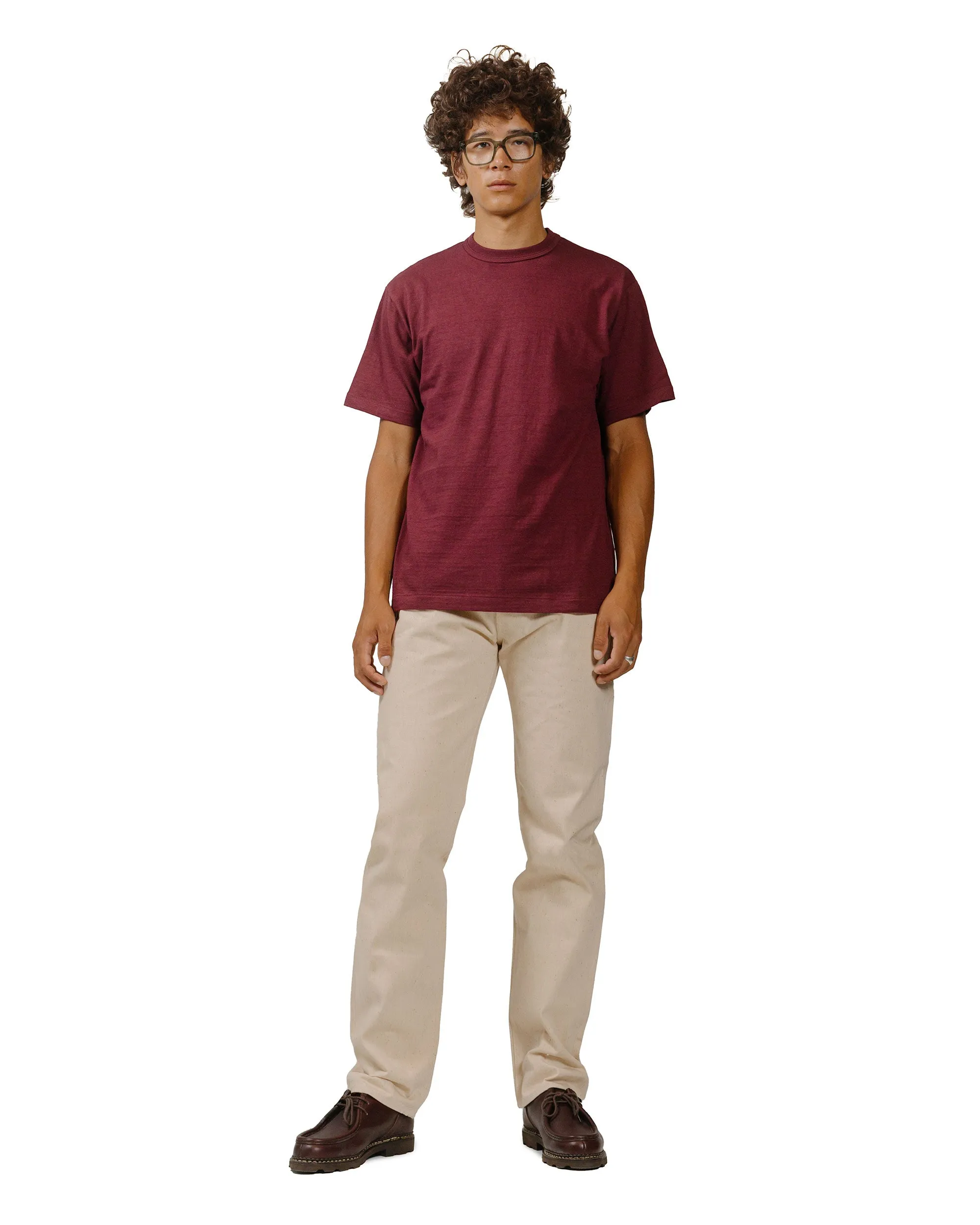 Warehouse Lot. 4601 No Print Bordeaux Neutral Color