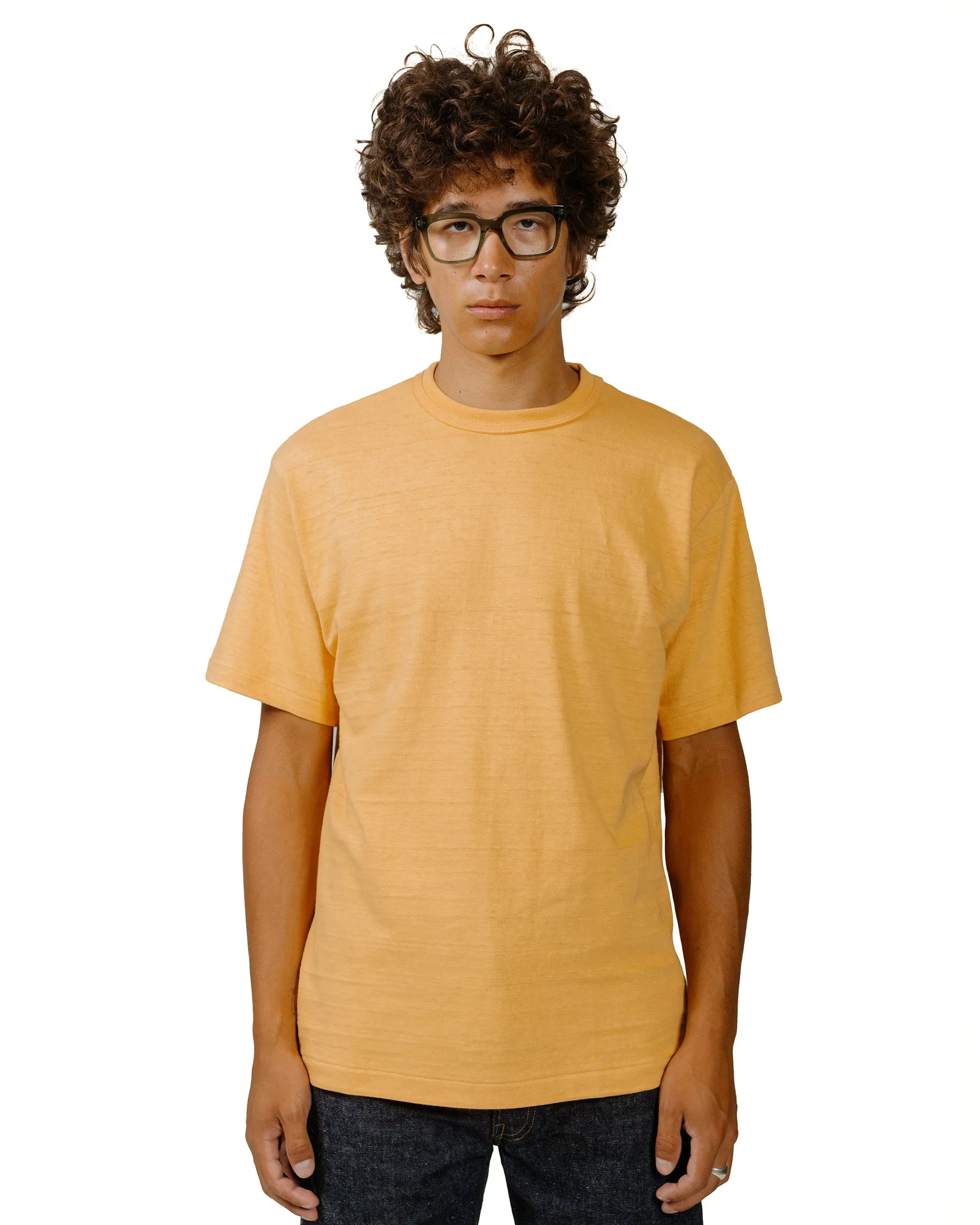 Warehouse Lot. 4601 No Print Orange Soft and Lightweight