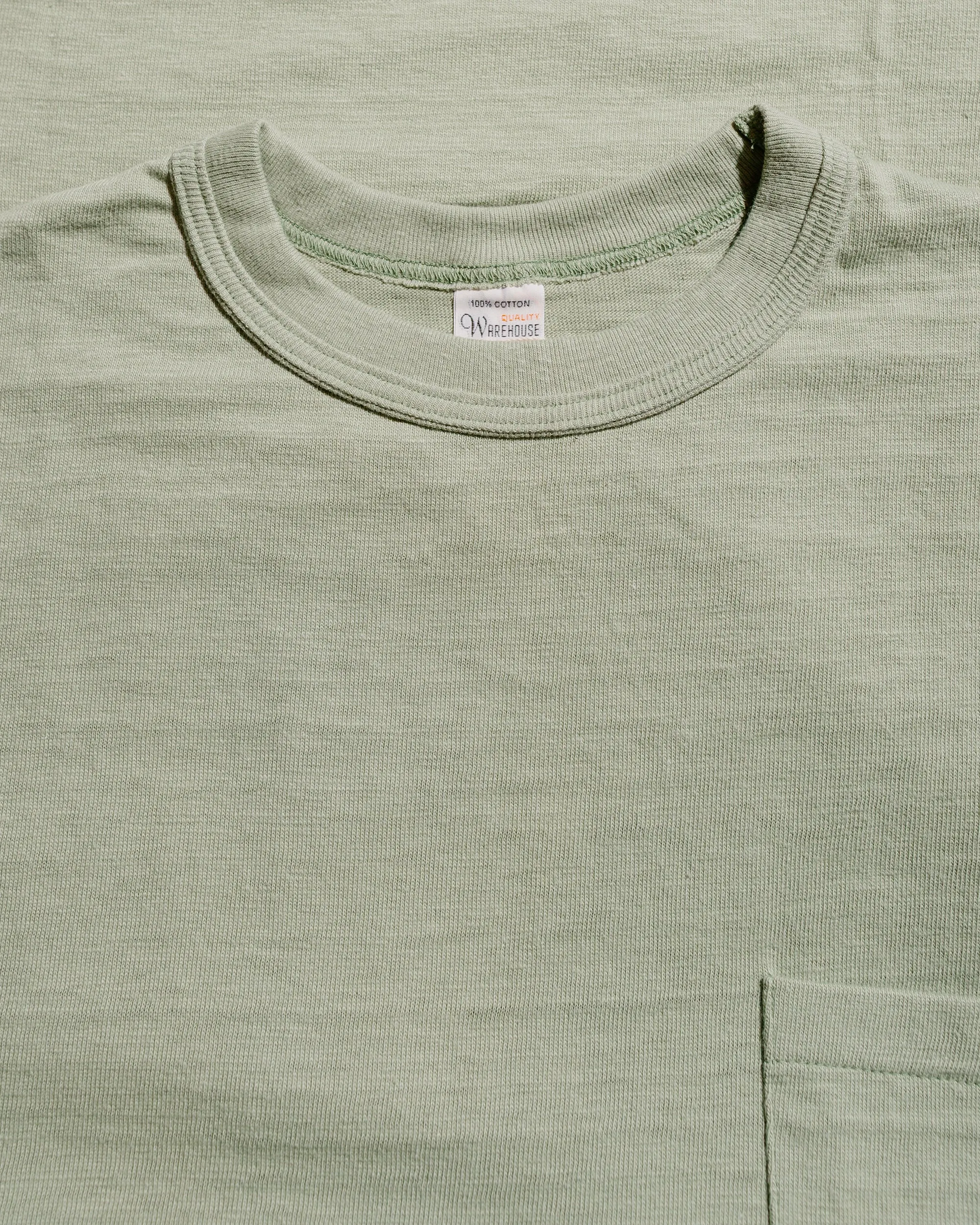 Warehouse Lot. 4601 Pocket T Pale Green Outdoor Layer