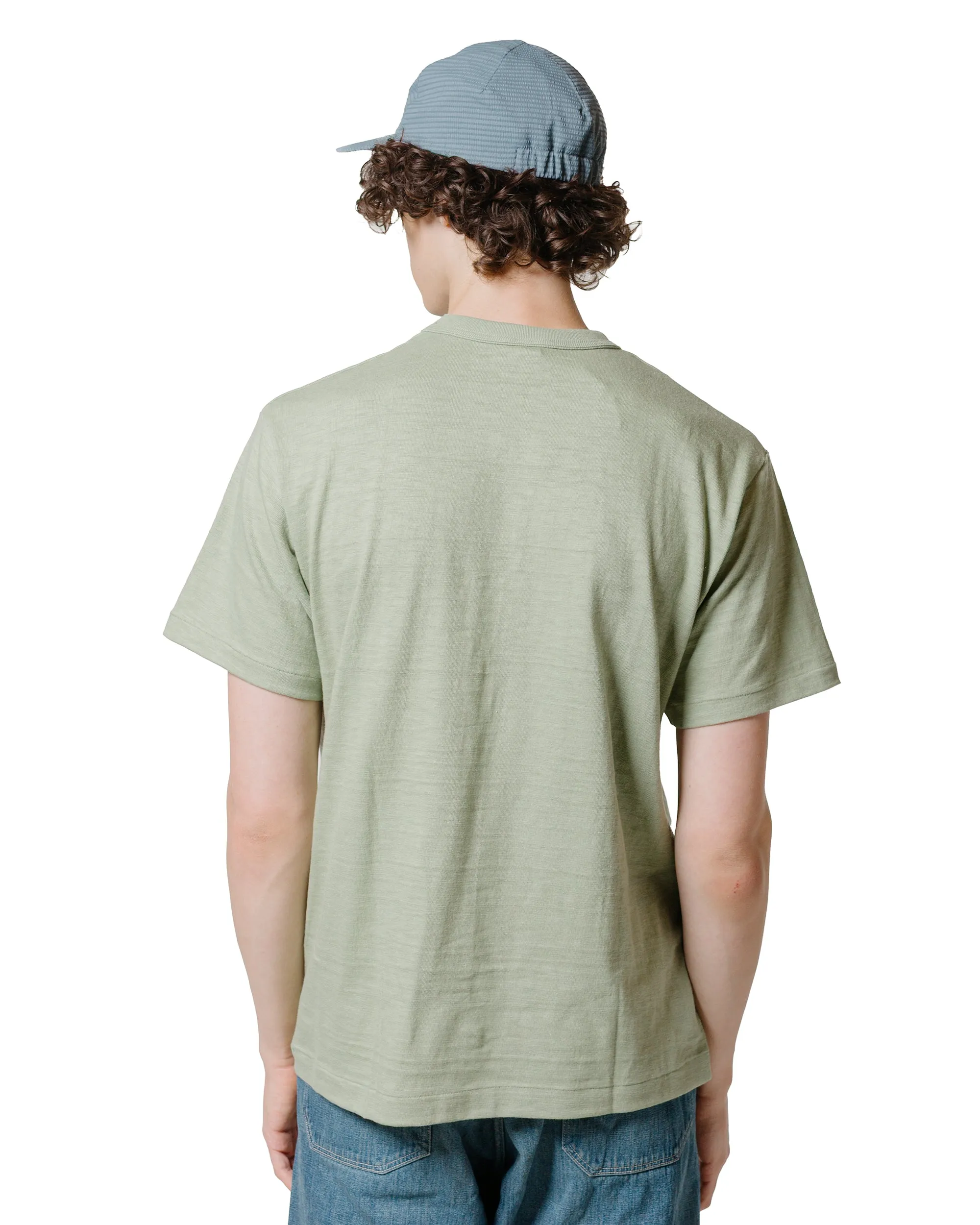 Warehouse Lot. 4601 Pocket T Pale Green On-the-Go Comfort