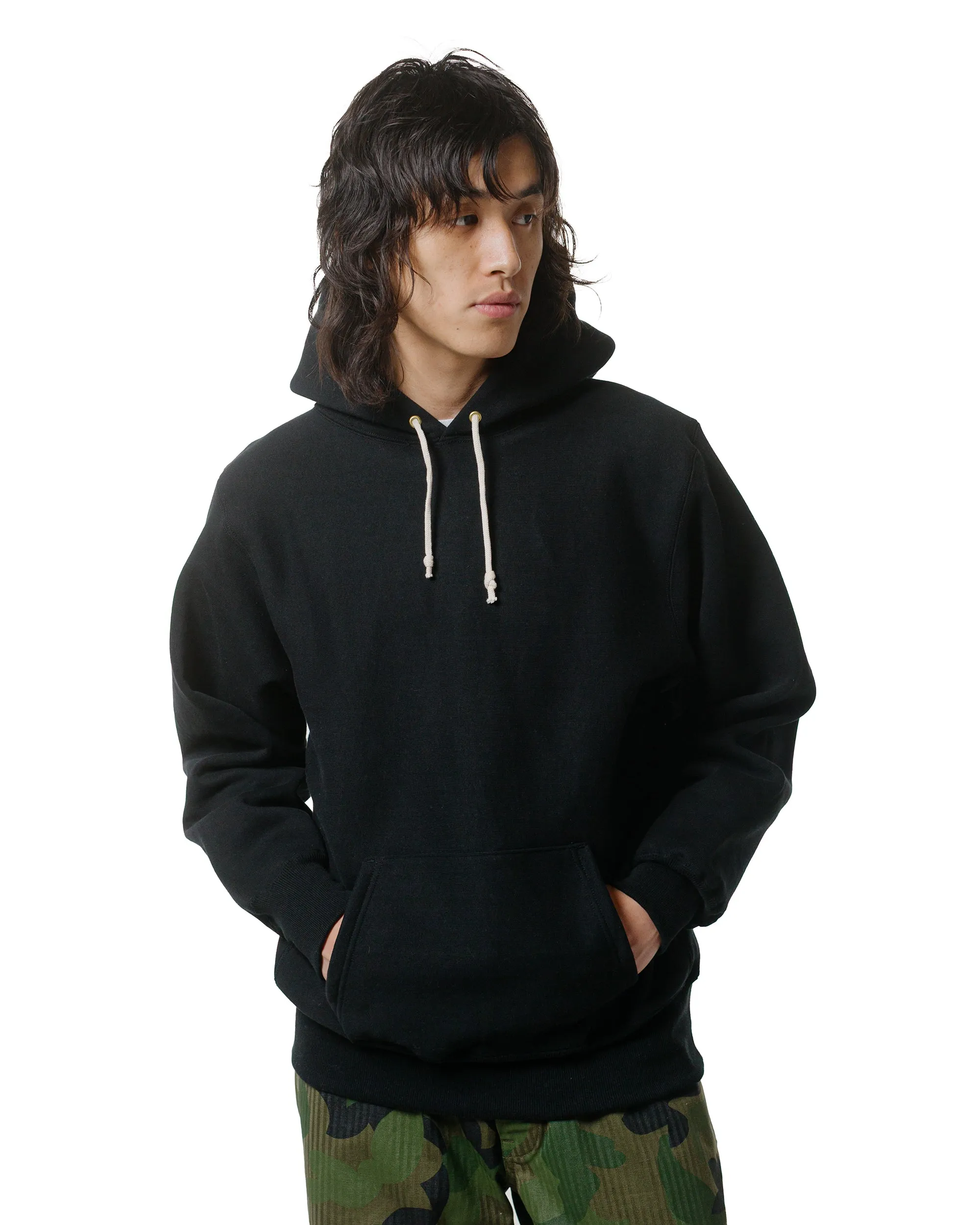 Cozy Feel Warehouse Lot. 484 No Print Black