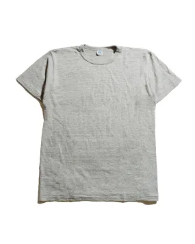 Warehouse Lot. JG-CS06 Standard T-Shirt Heather Grey Relaxed Fit Design Seam Free Shoulders