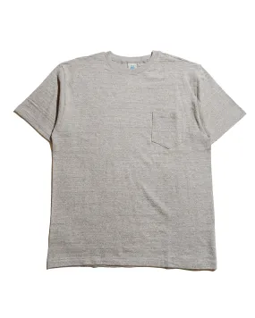 Minimal Look Warehouse Lot. JG-CS07 Standard Pocket T Heather Grey