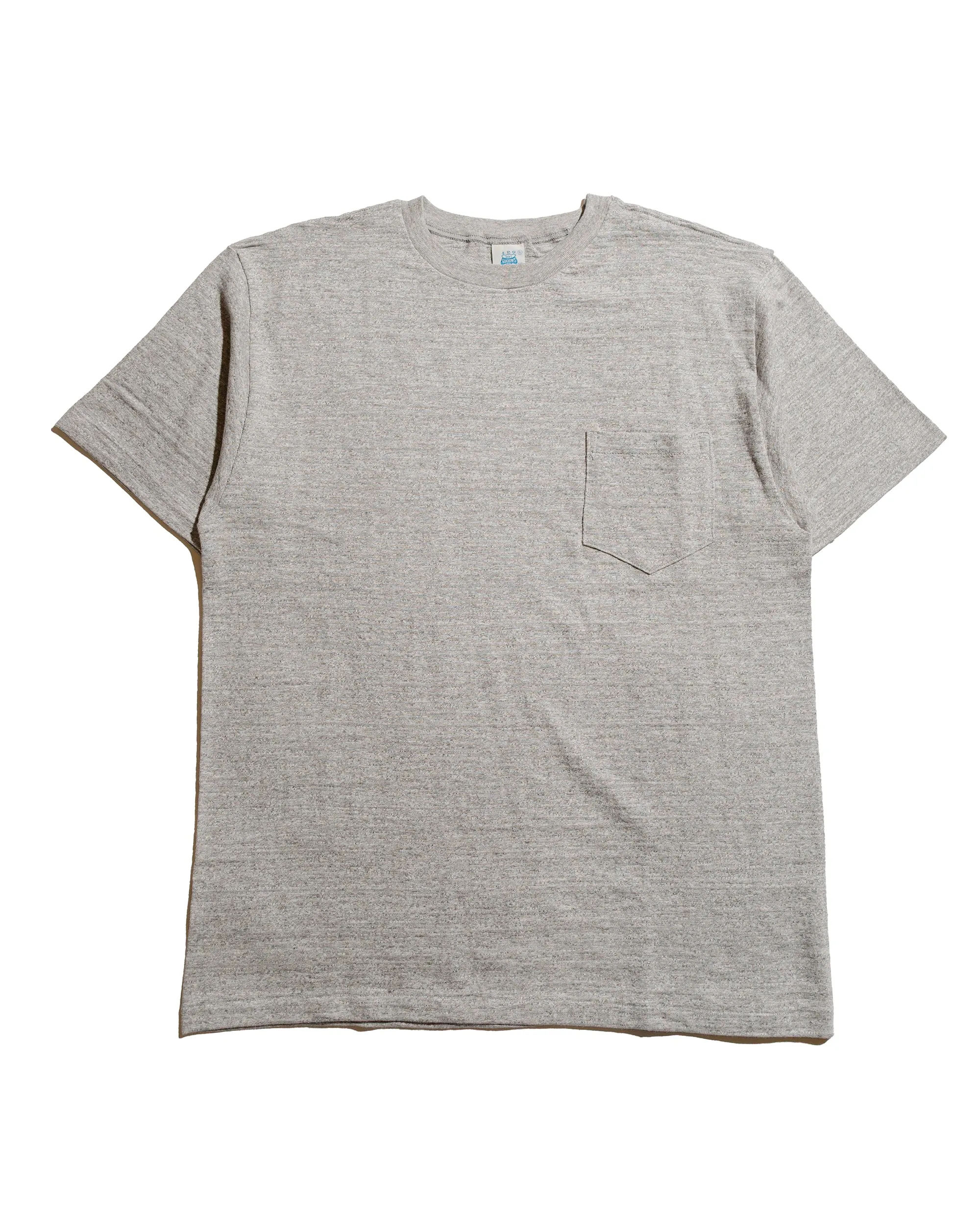 Minimal Look Warehouse Lot. JG-CS07 Standard Pocket T Heather Grey