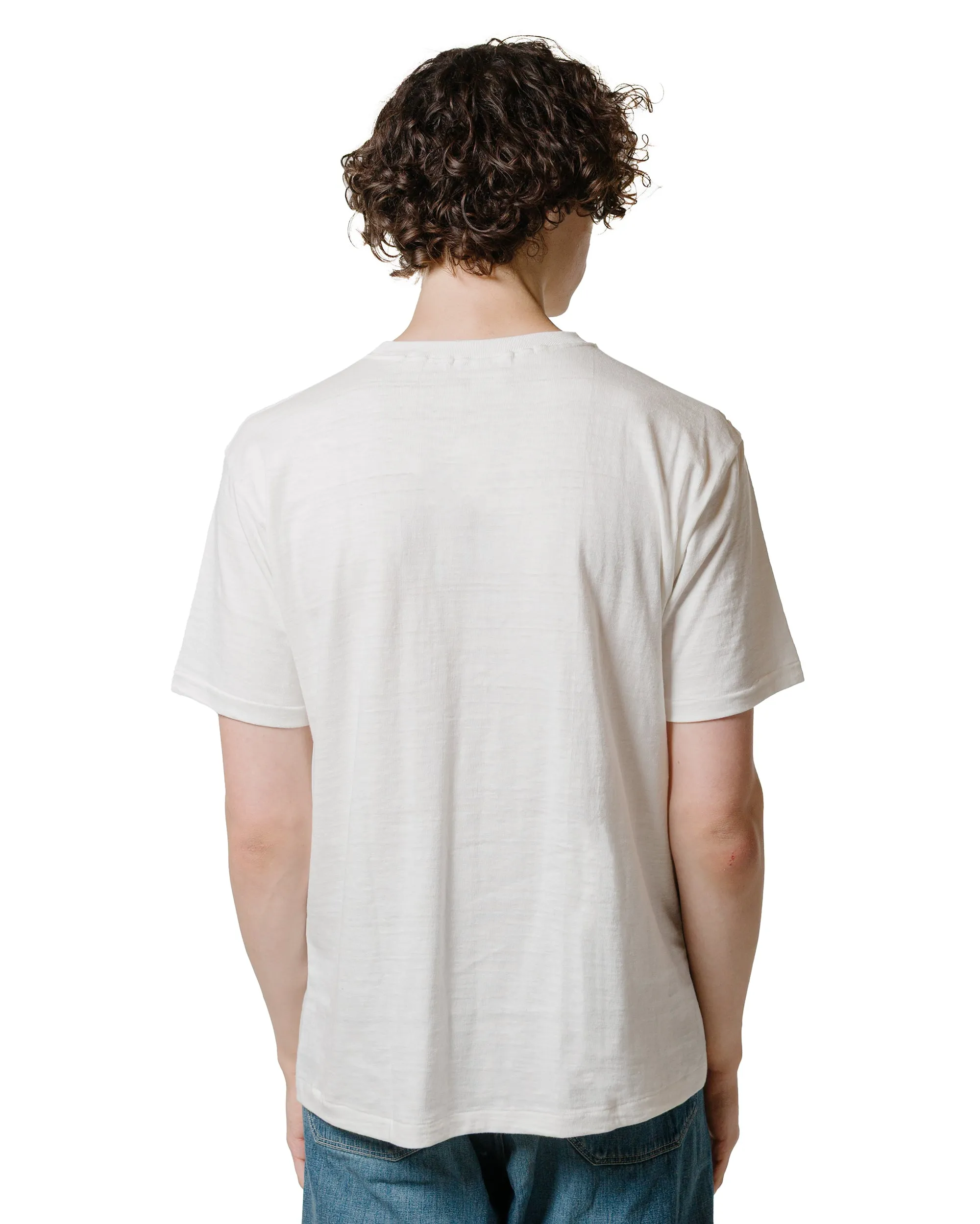 Heather Texture Finish Warehouse Lot. JG-CS07 Standard Pocket T Off White