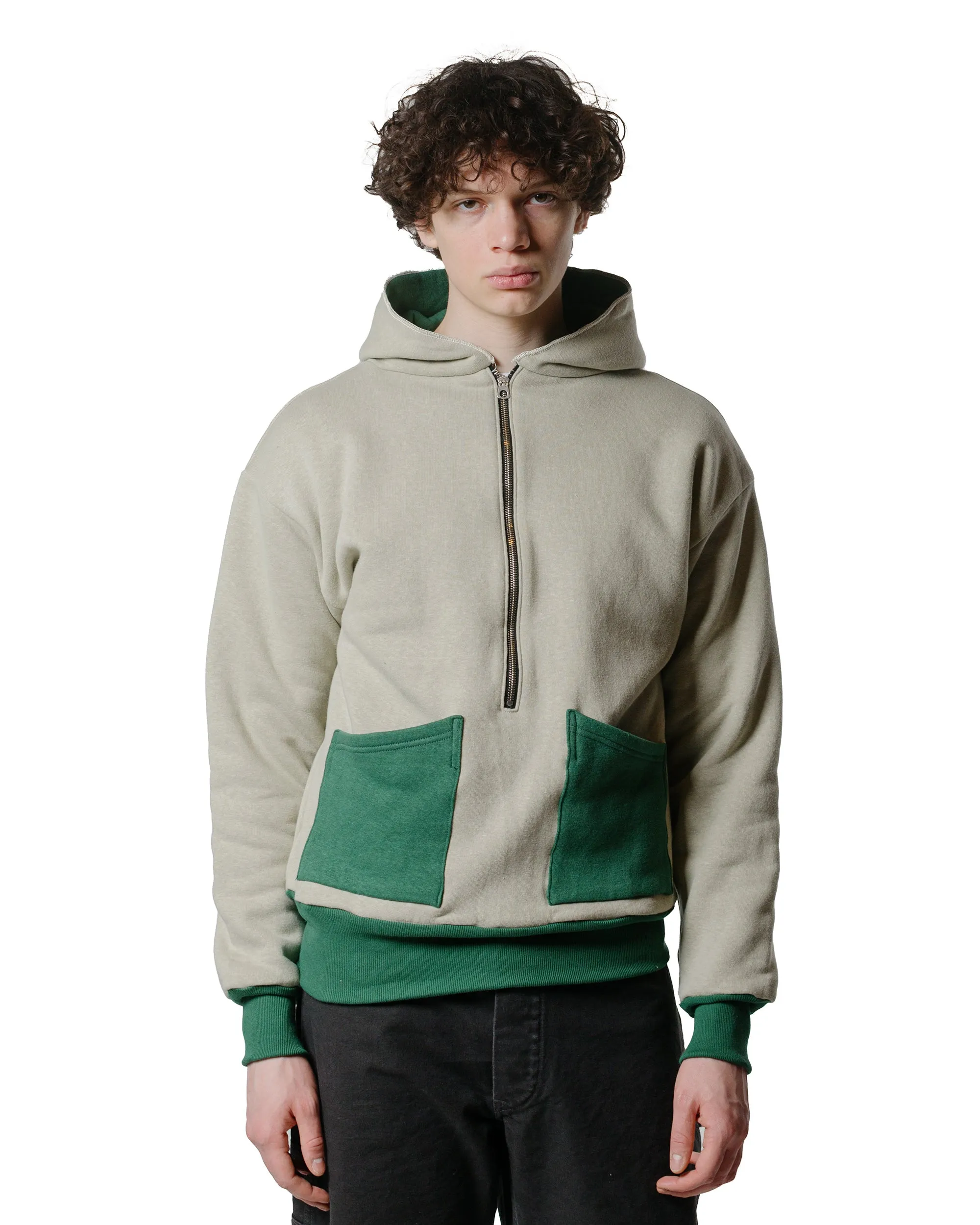 Cozy Comfort product anniversary charm Warehouse Lot. JG-CS11 The Olympic Champion Sweat Parka Beige/Green