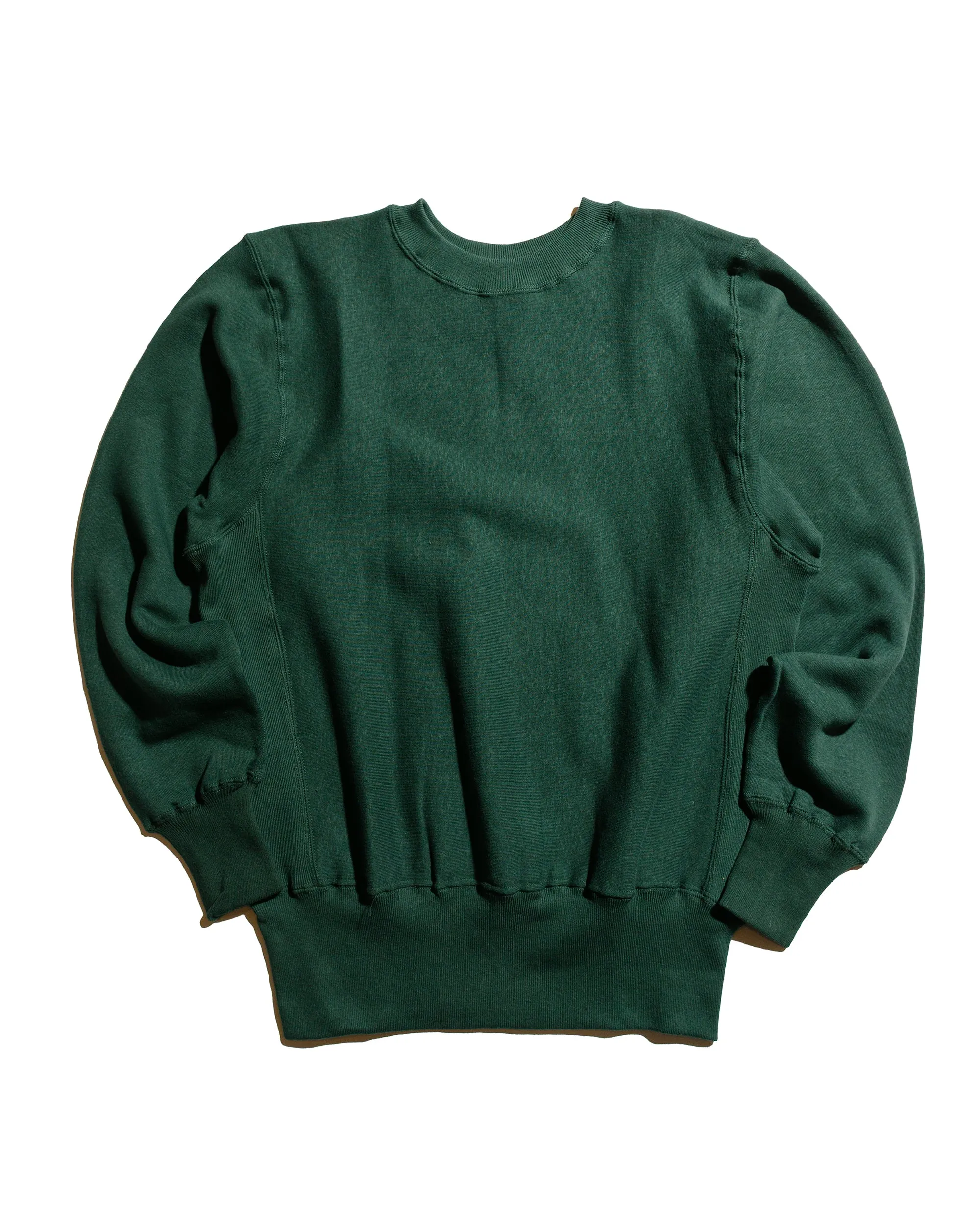 Warehouse Lot. JG-CS18 RW Crewneck No Print Dark Green product brooch style Modern Sporty