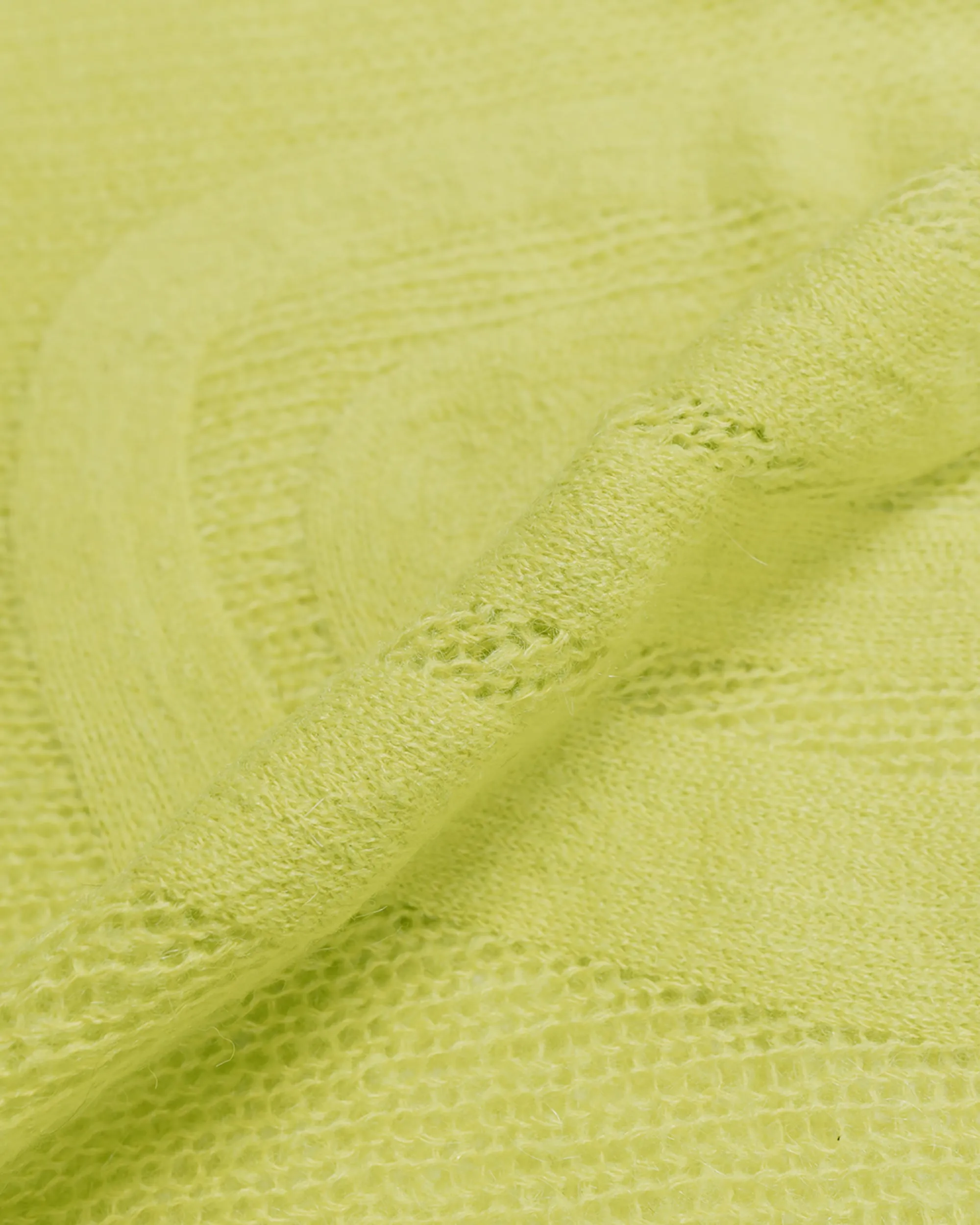 Warm Essentials St??ssy S Loose Knit Sweater Lime