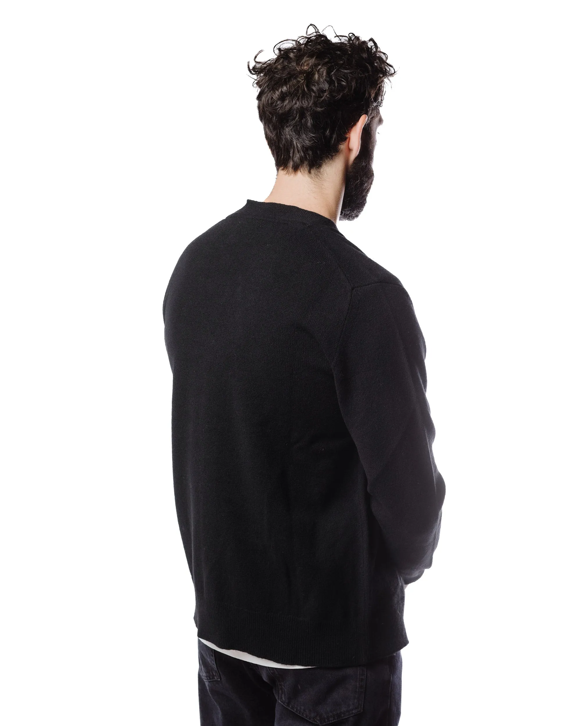 Cozy Protection Chilly Day Wear Norse Projects Adam Lambswool Black