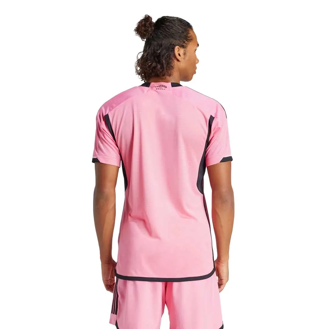 adidas - Men's Inter Miami CF 24/25 Home Authentic Jersey (IU0189) Reflective Trim Detail Smart Motion
