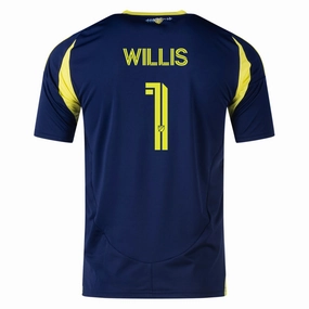 adidas Nashville Joe Willis Away Jersey 25/26 (Tena Blue) Smart Motion Advanced Sweat Wicking
