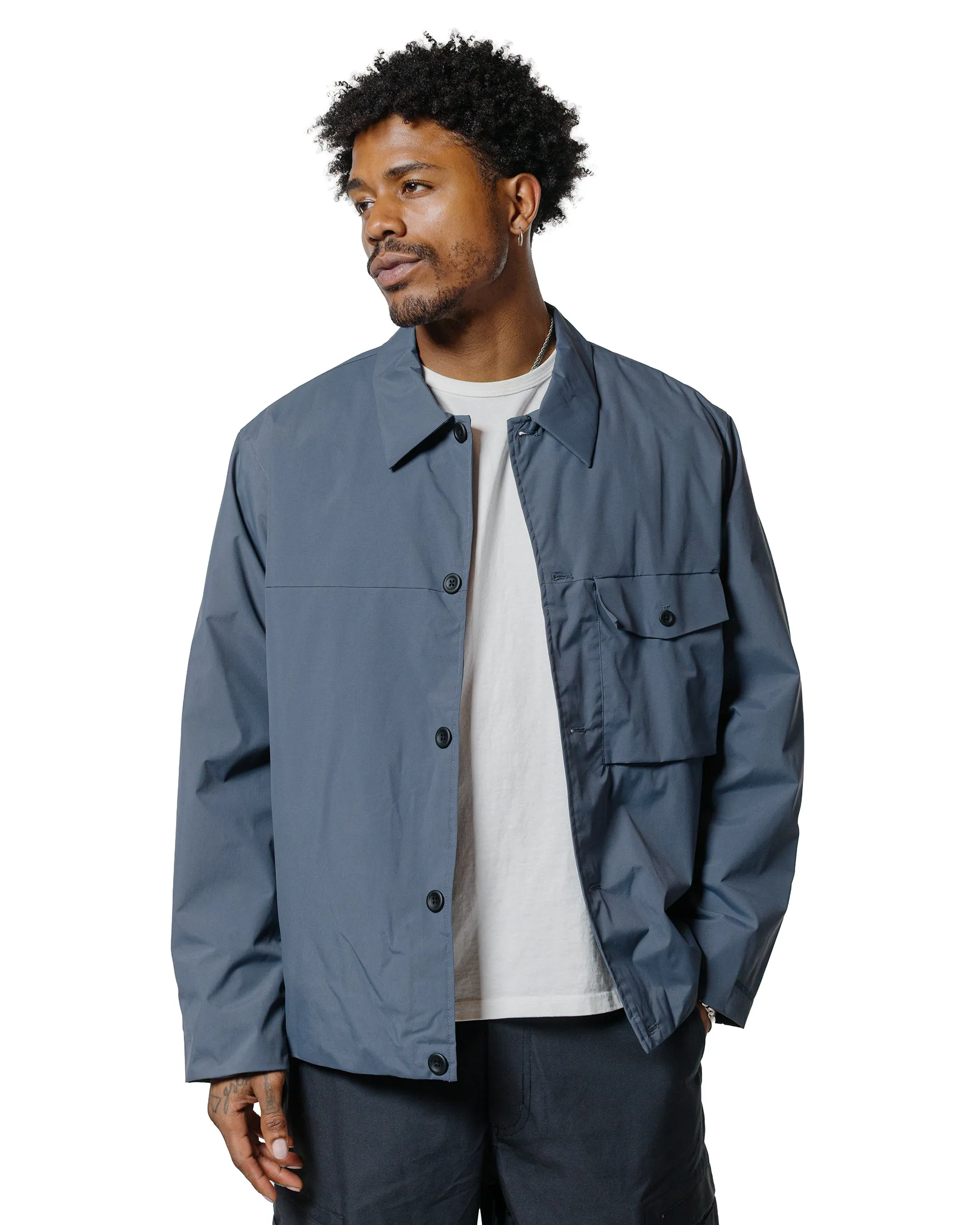 High Street Fashion Norse Projects Marcus Windstopper Overshirt Graphite