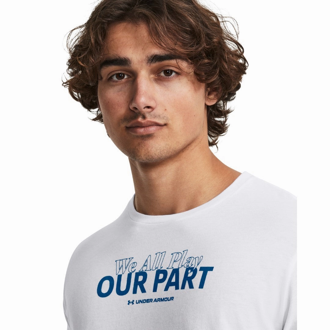 We All Play Our Part Print T-shirt Smart Outfit