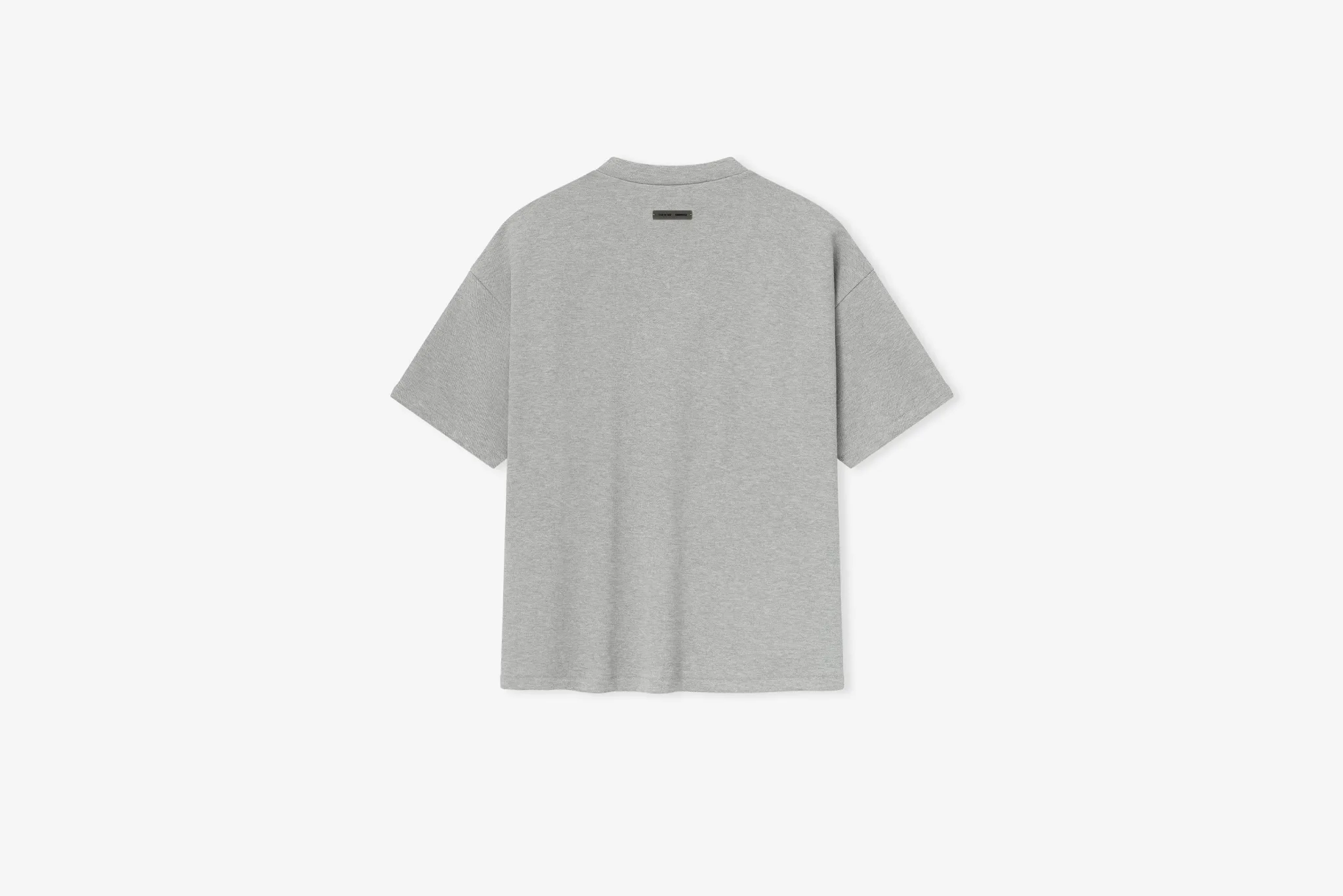 Easy Fashion Fear of God Essentials "90's Fit Pique Crewneck" M - Concrete Heather