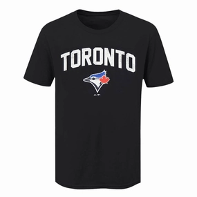 MLB - Men's Toronto Blue Jays T-Shirt (XVML0ANMSC3A1PB 00BLK) Muscle Fit