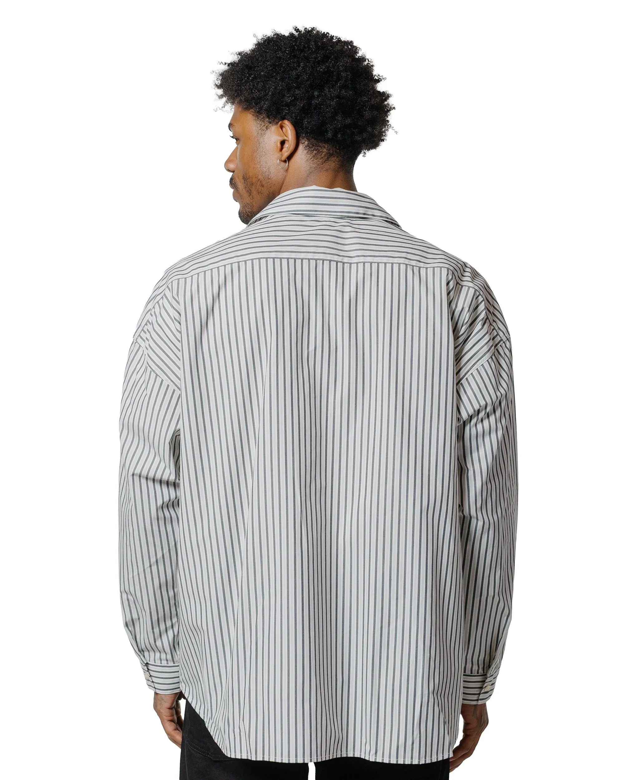 stain resistant coating Sunflower Stable Shirt Stripe Anthracite