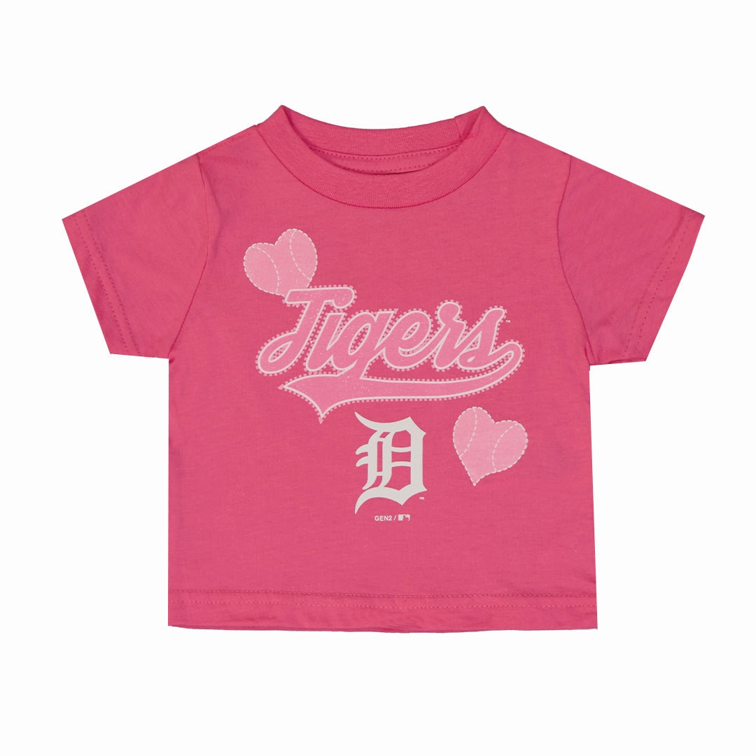 Motion Base Fresh Look MLB - Girls' (Infant) Detroit Tigers T-Shirt (K31NPK 16)