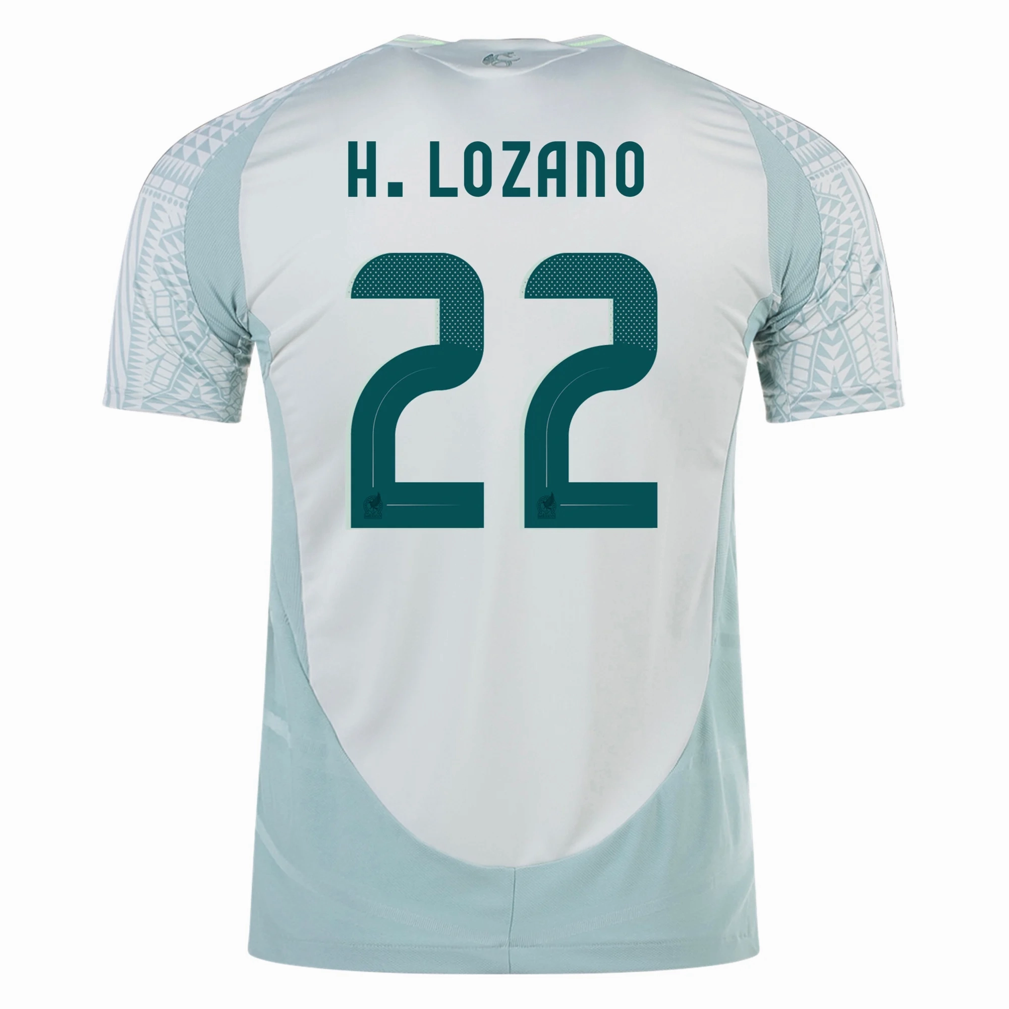Cozy Comfort Air Optimized adidas Mens Mexico Authentic Hirving Lozano Away Jersey 24/25 (Linen Green)