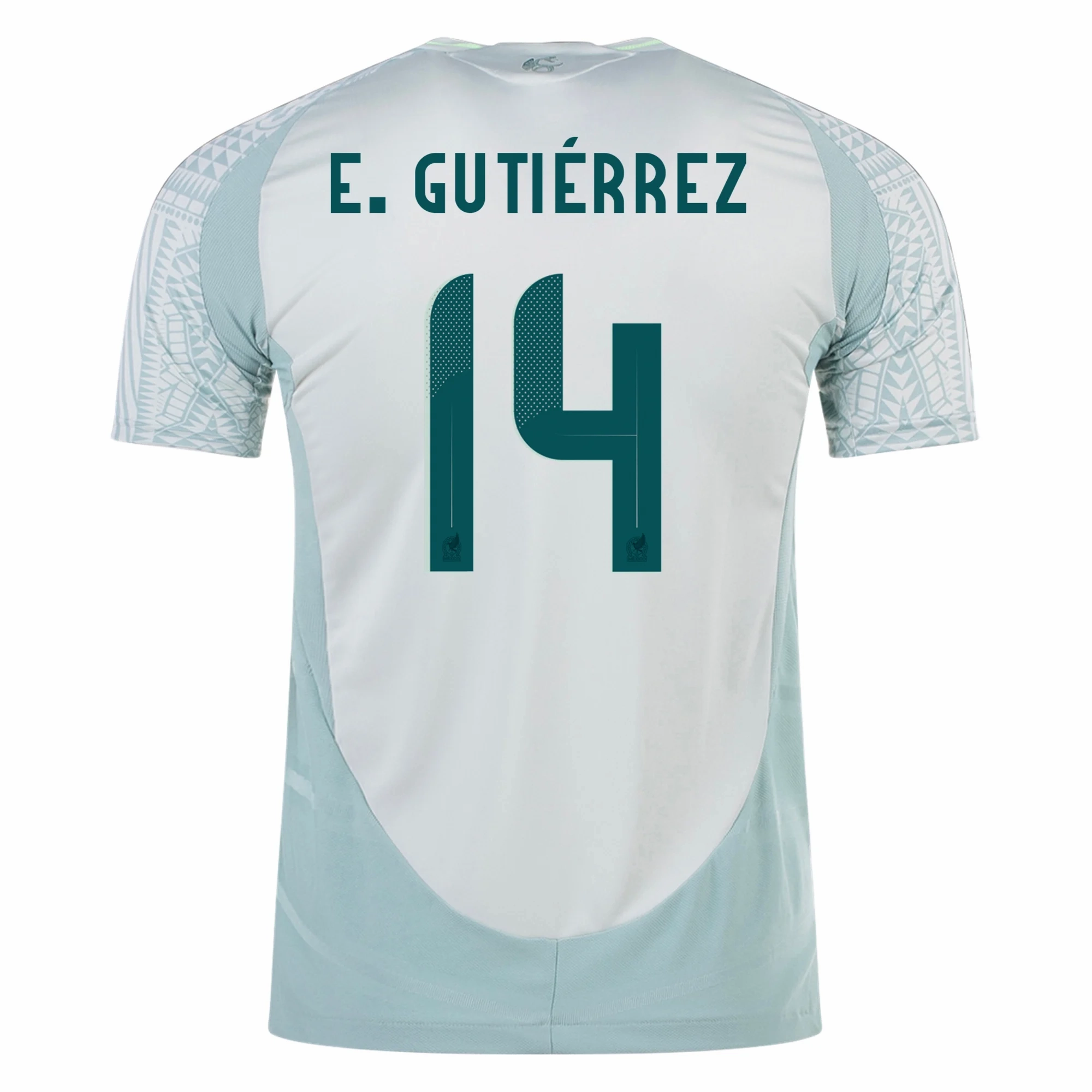 adidas Mens Mexico Authentic Erick Guti??rrez Away Jersey 24/25 (Linen Green) weekend run