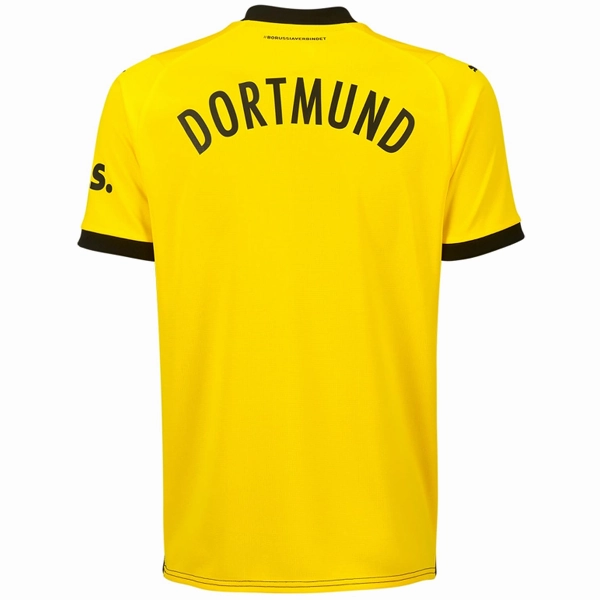 Puma Borussia Dortmund Home Jersey 23/24 (Cyber Yellow/Puma Black) Seamless Knit Construction