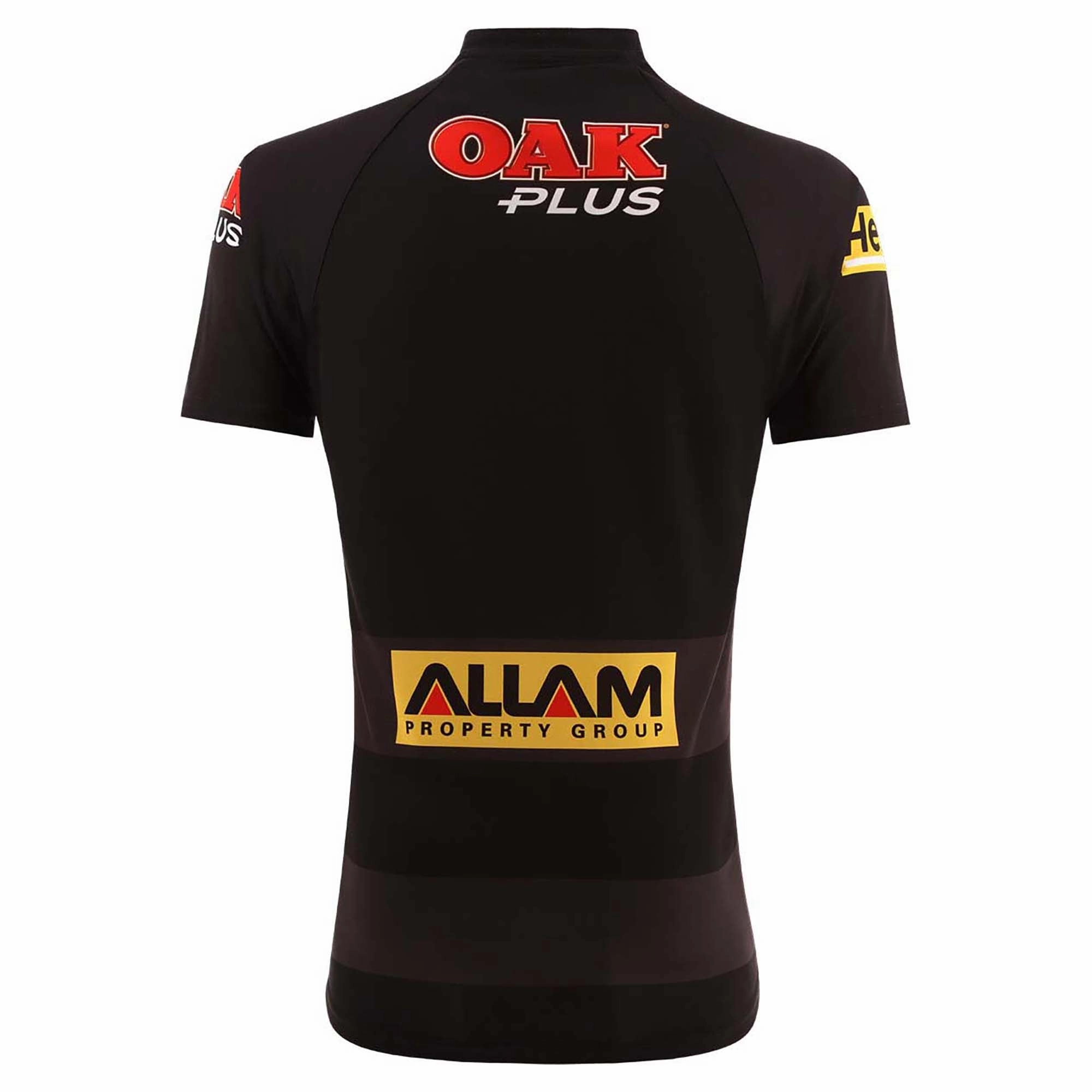 Athletic Silhouette Speed Ready Men's NRL Penrith Panthers 2025 Black Training T-Shirt
