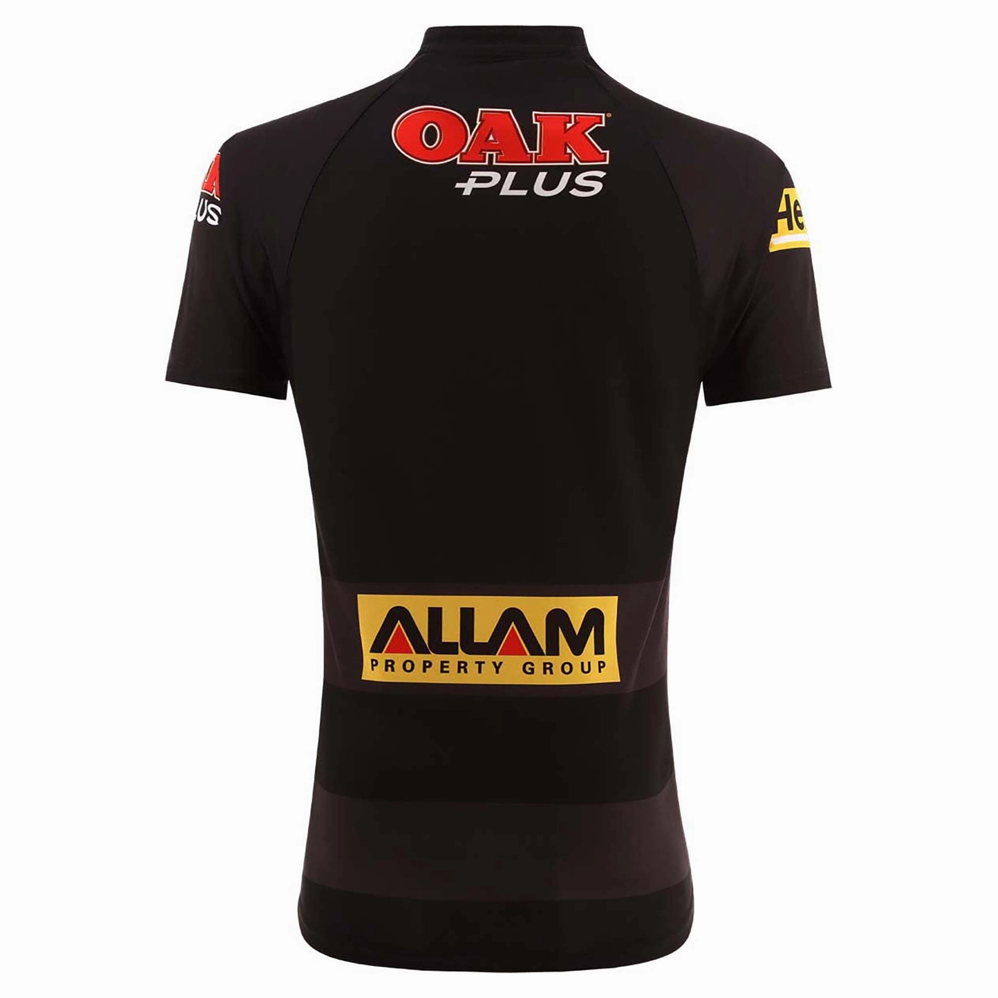 Laser Cut Edge Functional Design Men's NRL Penrith Panthers 2025 Black Training T-Shirt