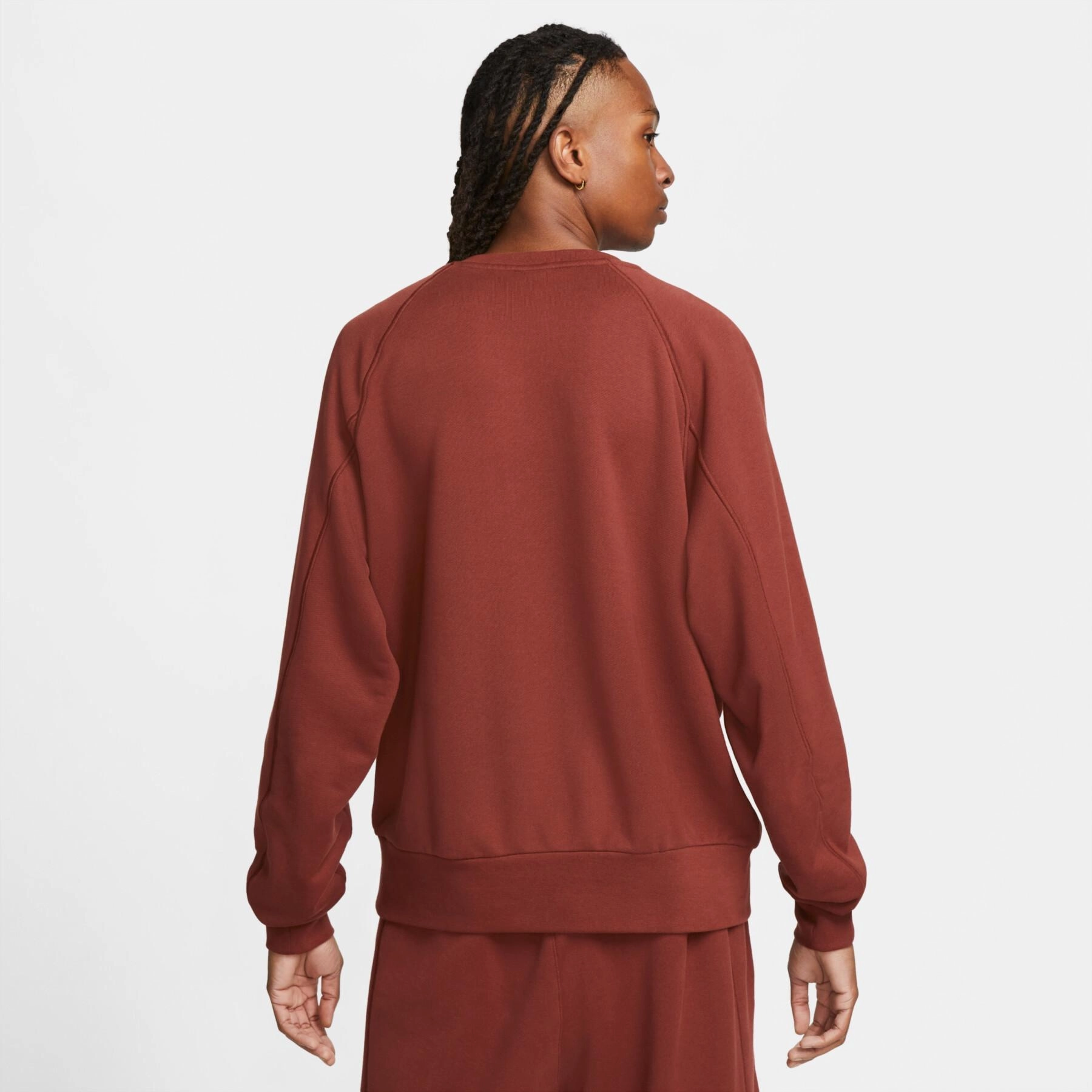 French Terry crewneck sweatshirt Fresh Minimal Casual Fashion