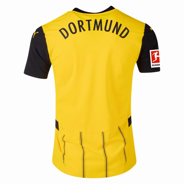 Every Move Puma Borussia Dortmund Authentic Home Jersey w/ Bundesliga Patch 24/25 (Faster Yellow/Puma Black)