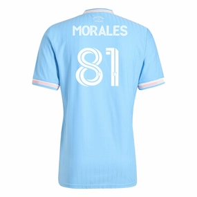 Versatile Gear adidas Morales Inter Miami Authentic Third Jersey 25/26 (Blue/Pink)