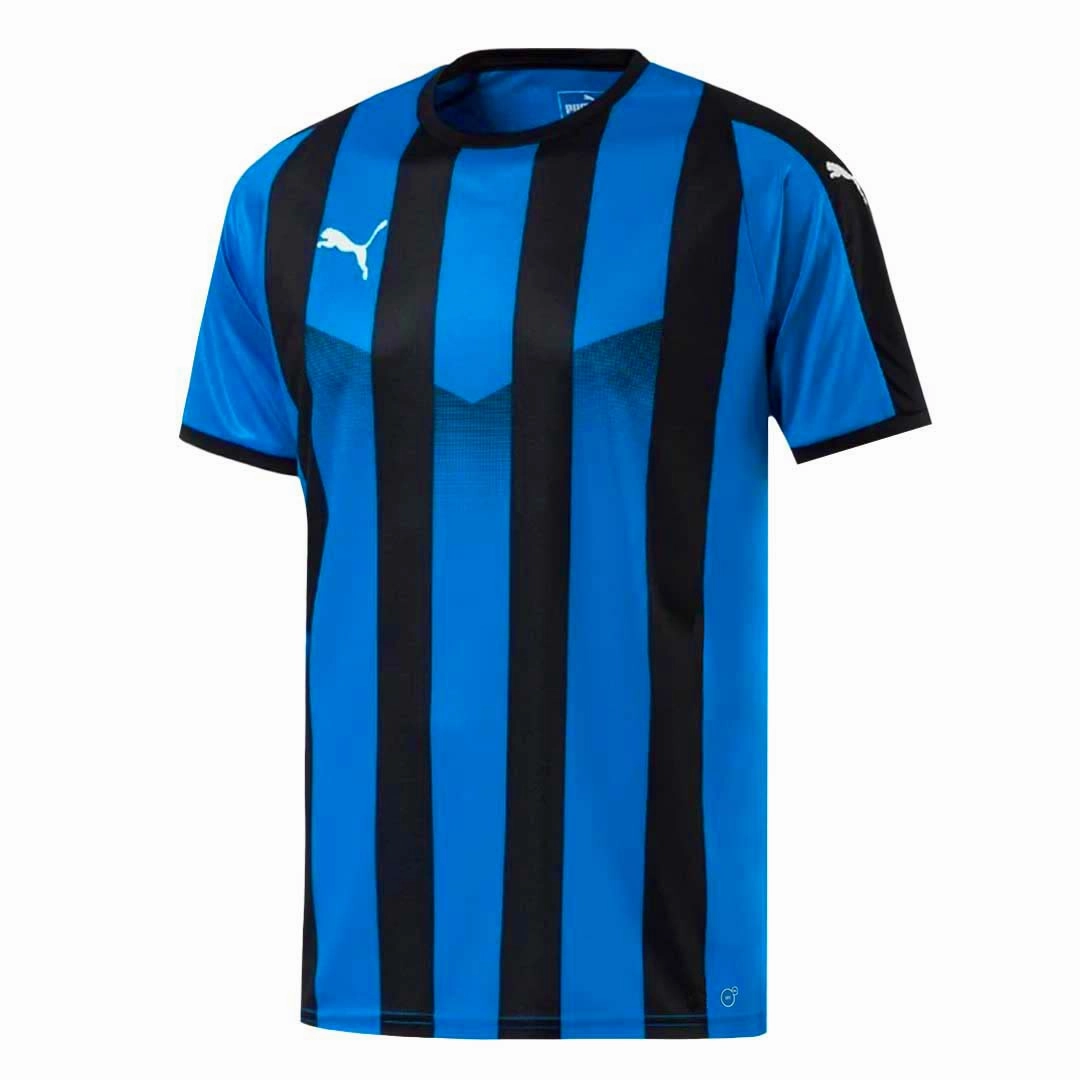 Puma - Kids' (Junior) Liga Striped Jersey (703425 22) Multi Directional Stretch