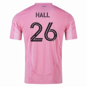 adidas Tyler Hall Inter Miami CF Home Jersey 25/26 (Easy Pink) Unisex Design Comfortable apparel