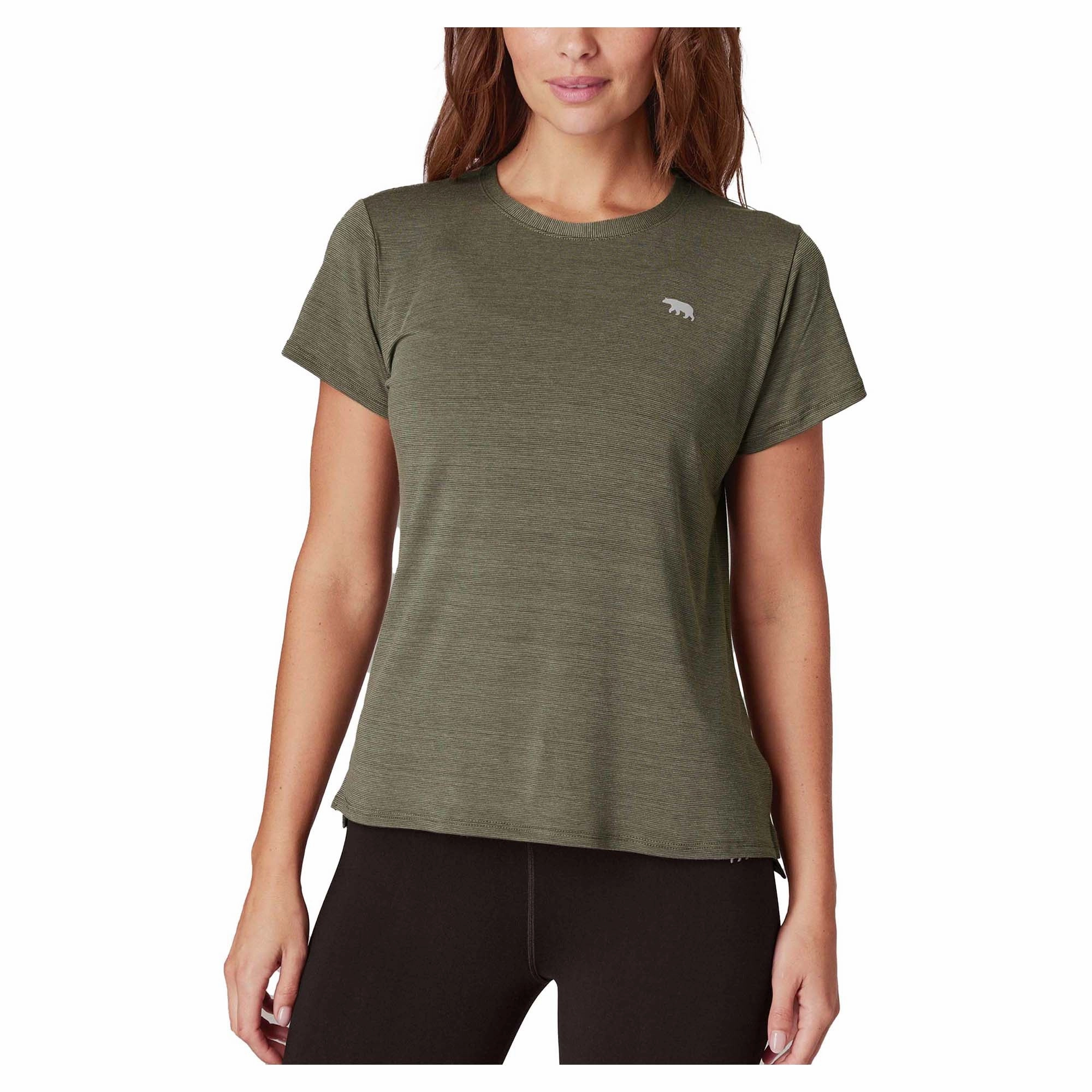 High Quality Printing Ethically Sourced Materials Women's Always Crew Workout Tee