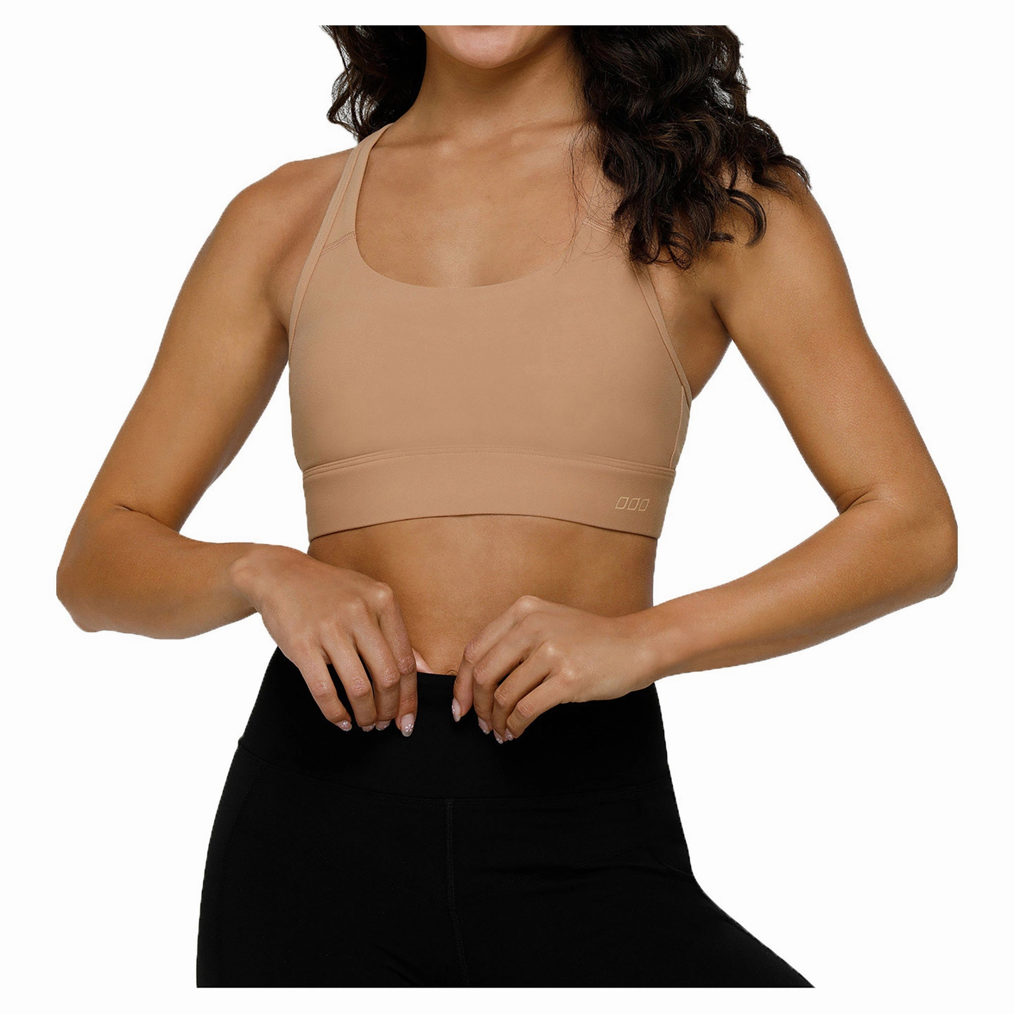Piped edges seams Women's Amy Maximum Support Sports Bra