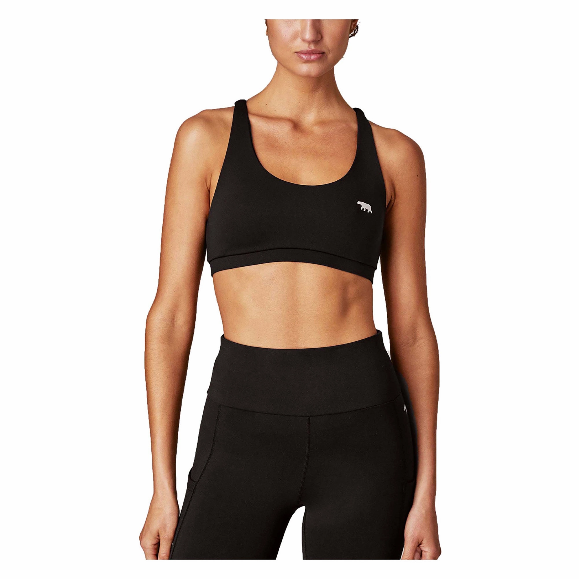 Women's Apex Push Up Mid Support Sports Bra Anti Chafe Design Ventilated Cups