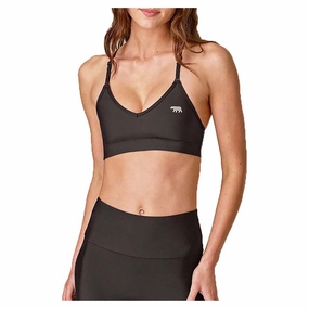 Front Zip Closure Women's Blaze Push Up Sports Bra (Mid Support)