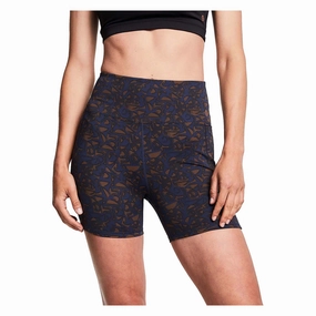 Stretch waistband Reinforced Stitching Women's Dinamica High-Rise 5 Inch Shorts