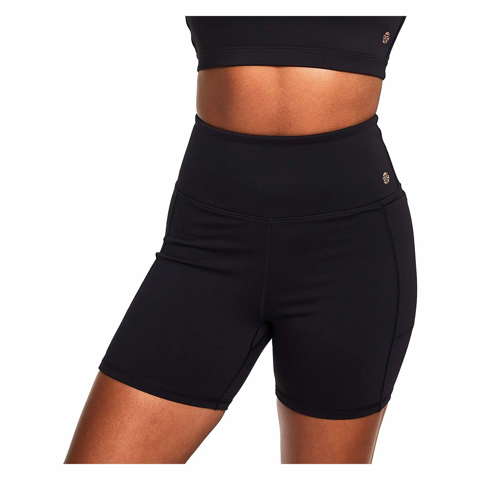 Women's Dinamica High-Rise 5 Inch Shorts Unisex style Sweat Wicking Channels