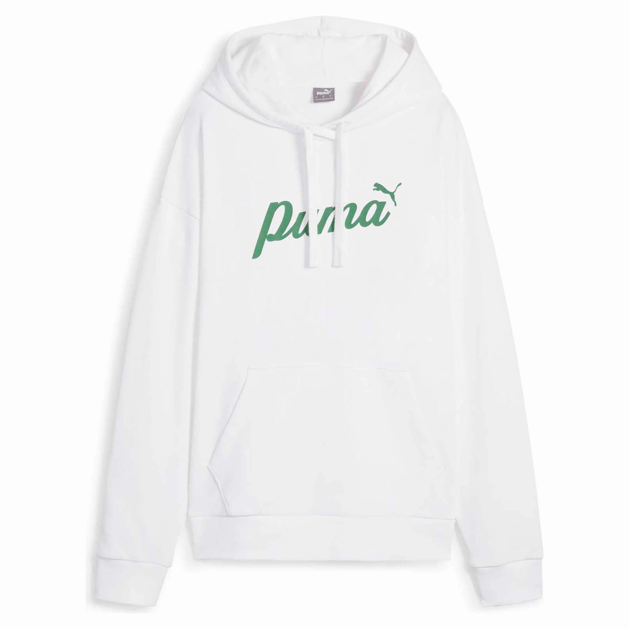 Women's Essentials  Script Hoodie Double Needle Stitching Lounging At Home